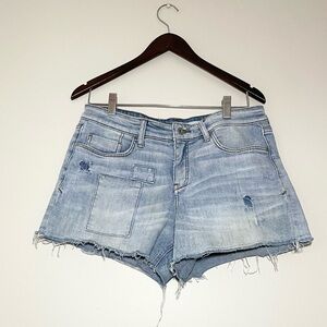 Anthropologie Pilcro Slim Boyfriend Shorts